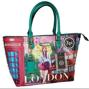 London Print Women's Novelty Bag - Multicolor